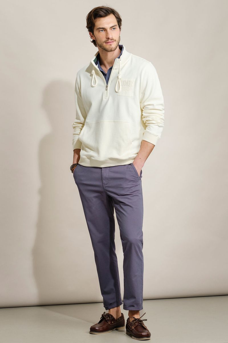SWEATSHIRT COM GOLA E BOLSOS