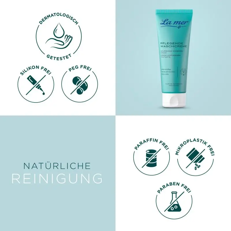 Pflegende Waschcreme