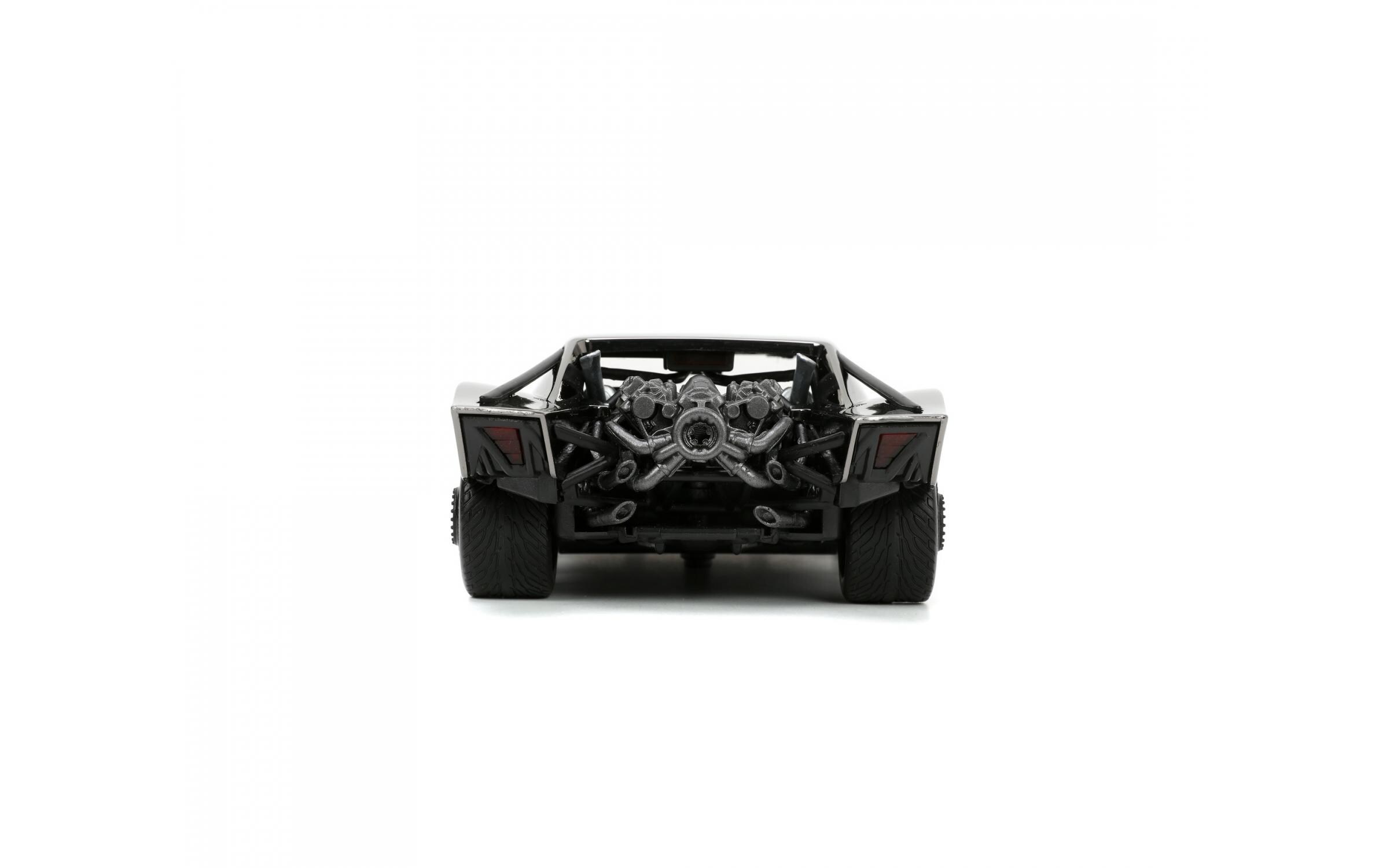 Batman Batmobile 2022 Comic Con 1:24Hochdetailliertes Batmobil Modellauto inklusive Batman Figur