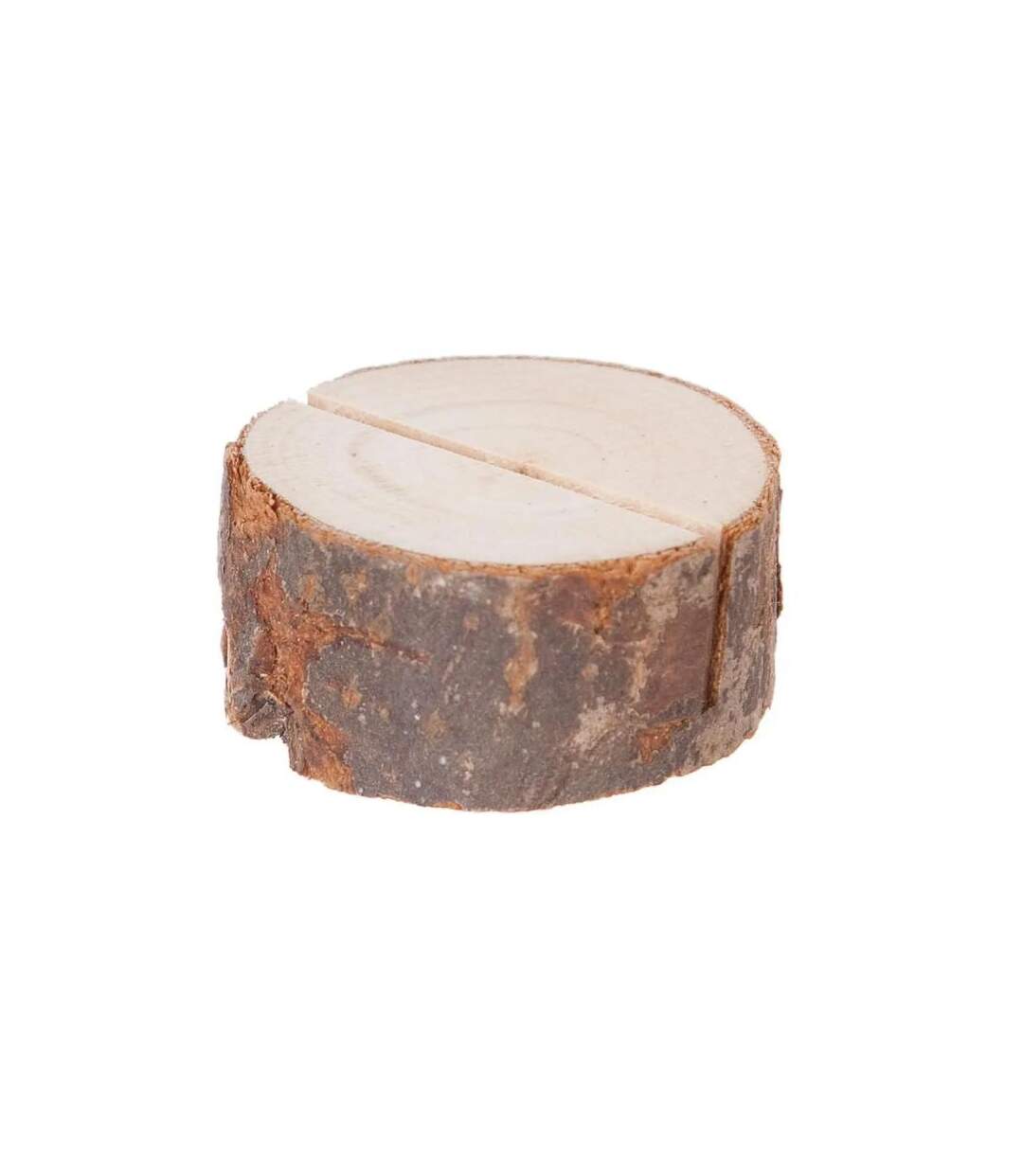 Lot de 4 Cavaliers de Table Rondin 4cm Marron