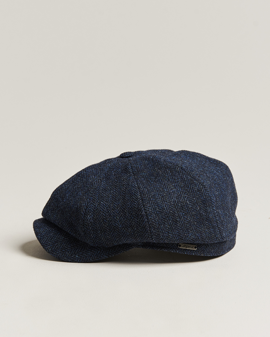 Wigéns Newsboy Classic Shetland Wool Navy
