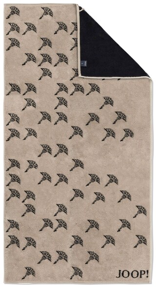 JOOP! Badetuch SELECT CORNFLOWER 80 x 150 cm ebony