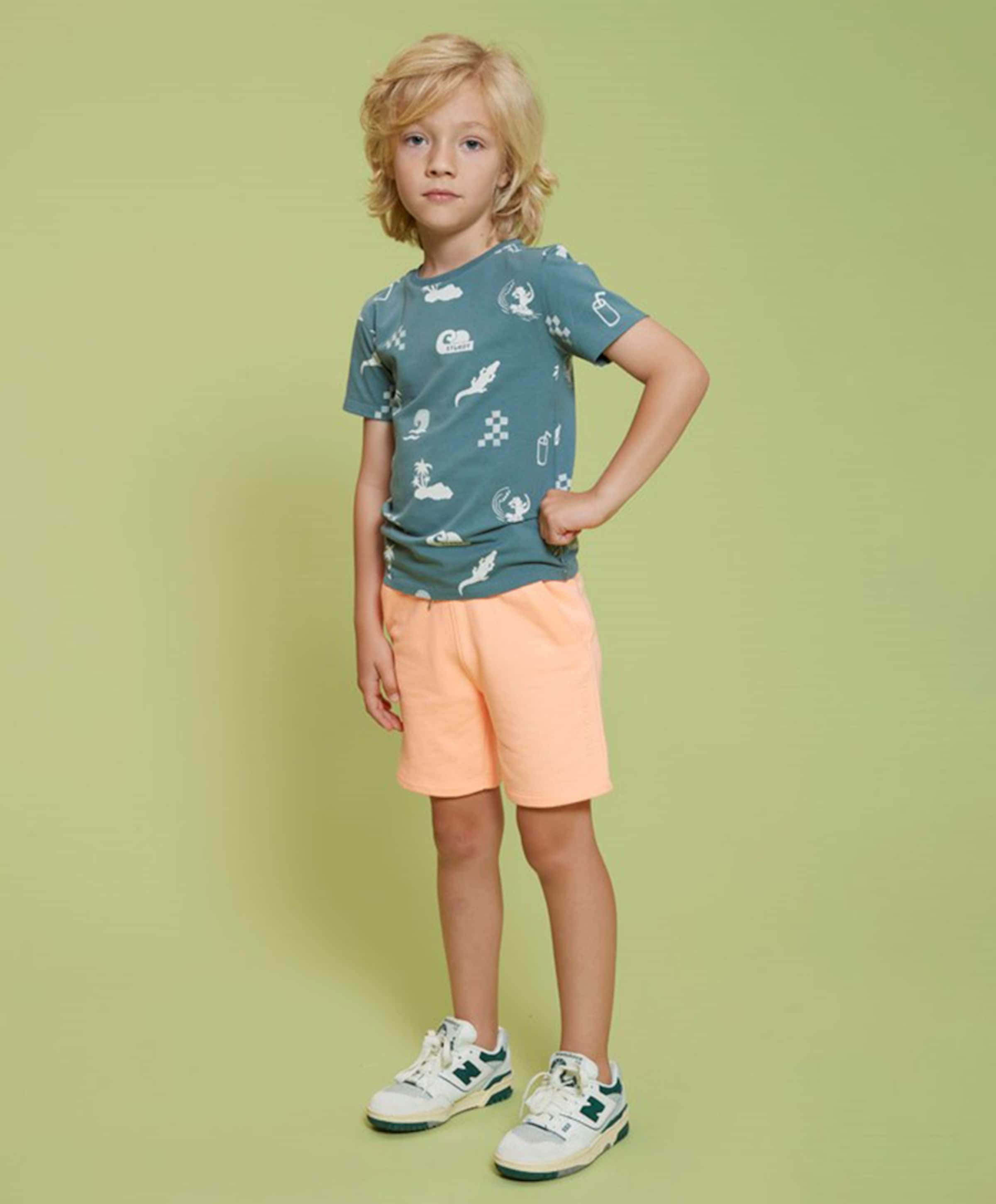 Sturdy Shorts jongens korte broek oranje