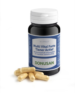 Bonusan Multi Vital Forte Tiener Actief Capsules 60CP
