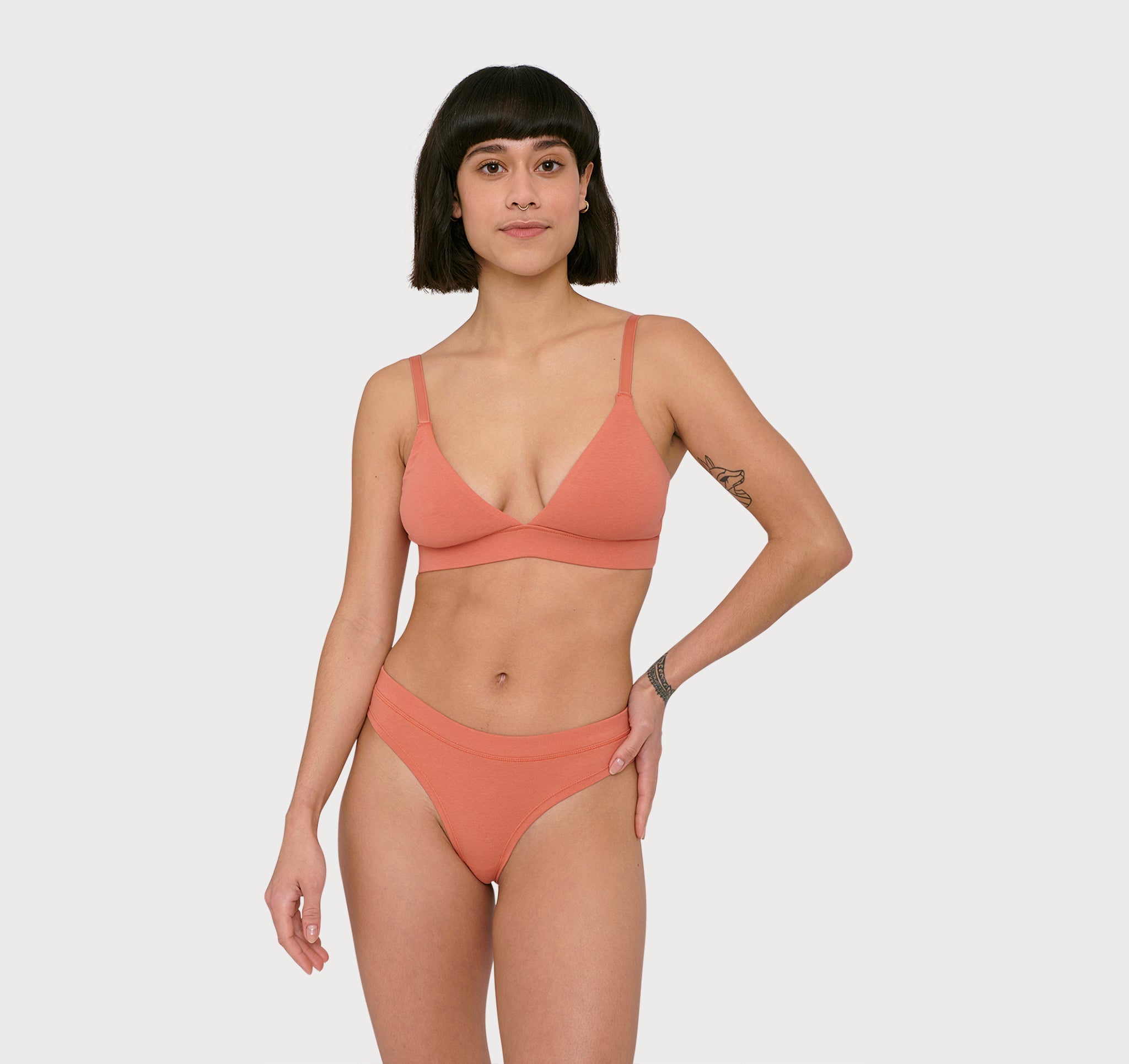 ORGANIC COTTON<br>Core Triangle Bra