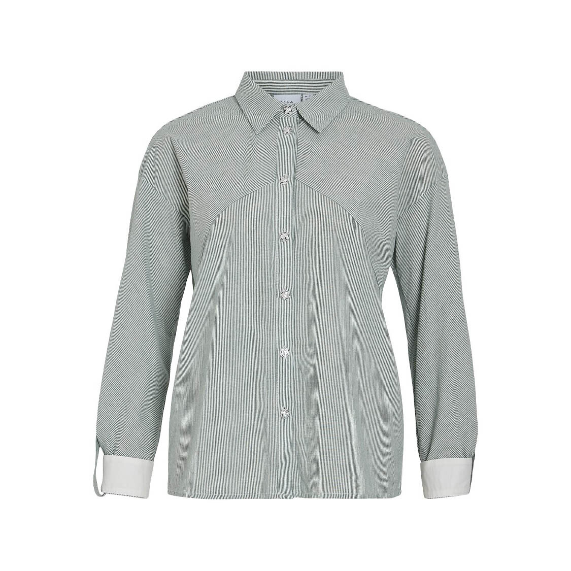 VILA<br>Blusa com listras finas