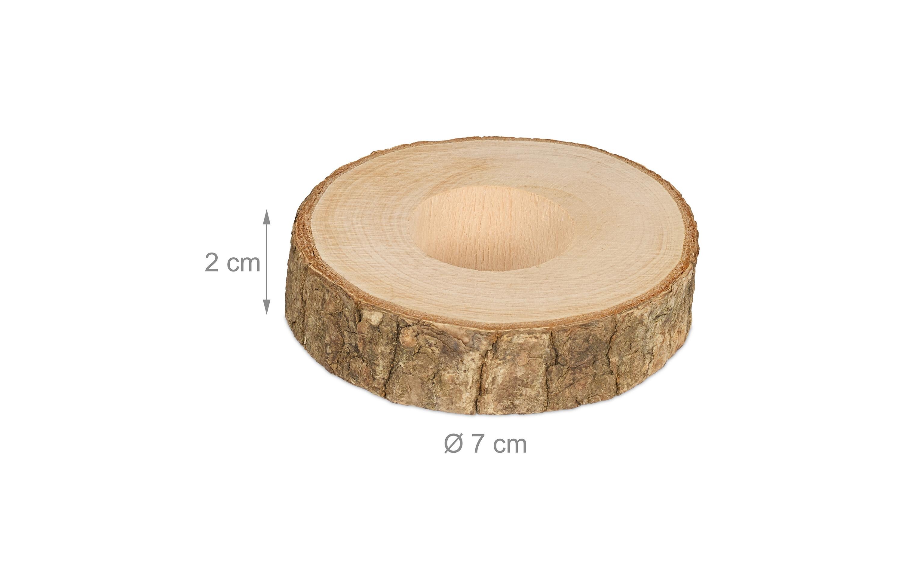 Serviettenring Natur, 20 StückServiettenschnallen-Set aus Holz