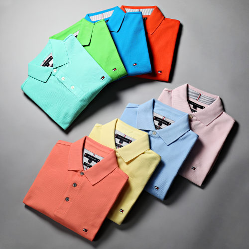 Polo Manches Courtes Regular Polo 1985 7770 Bleu Clair