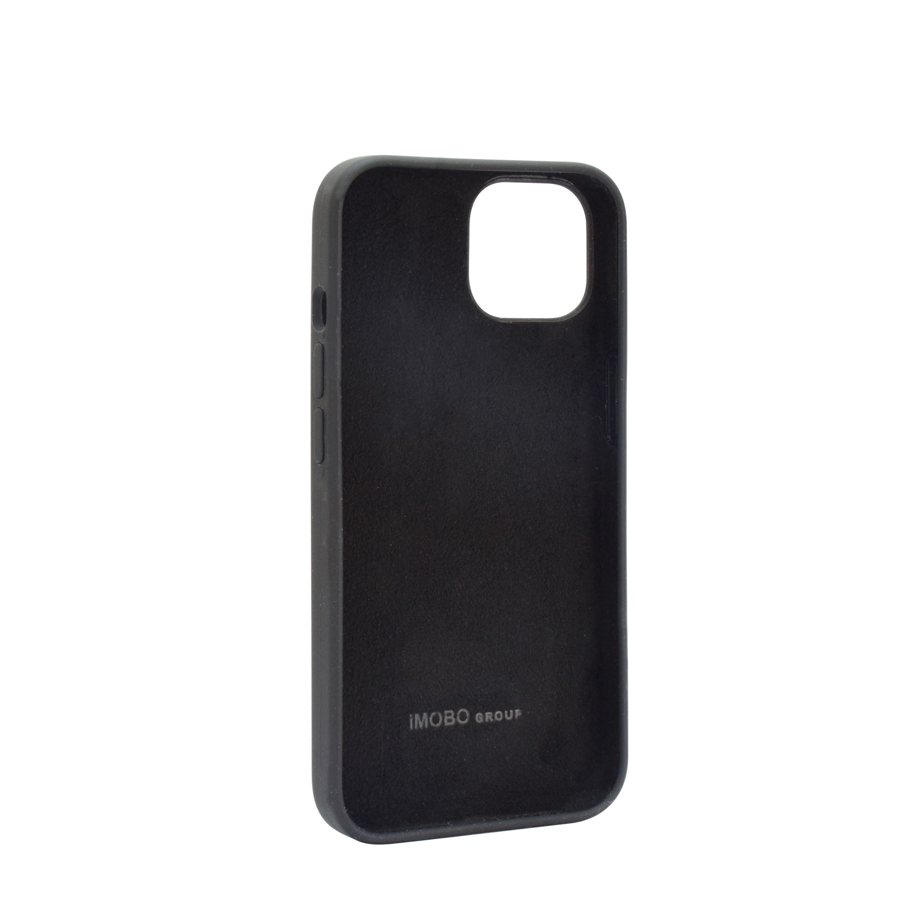 iPhone 14 Silikon Hardcase Hülle (AU-LSRIP14-Q3/D1-BK) - Schwarz