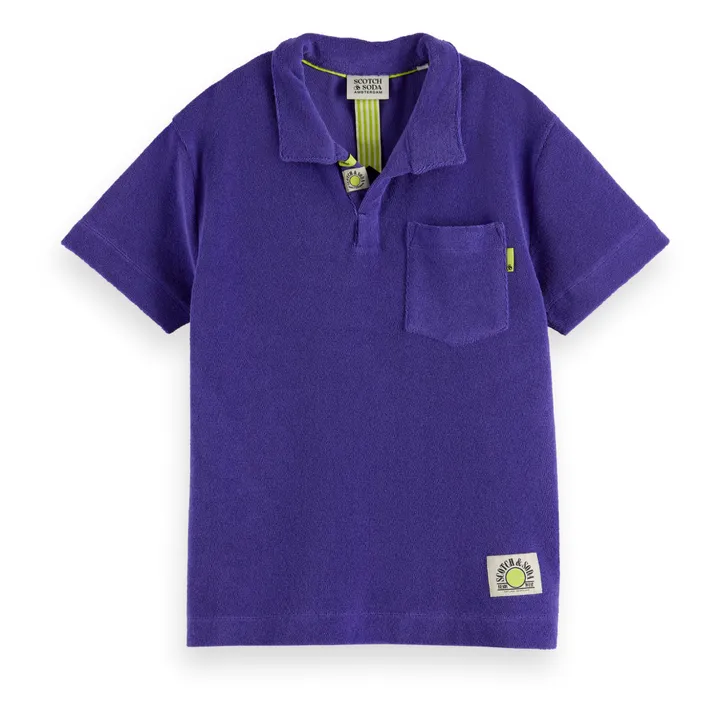 Scotch & Soda Polo Eponge | Violet