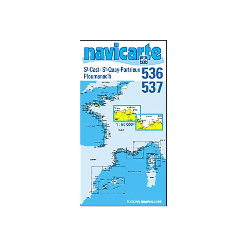 Carte De Navigation Navicarte St Cast - Ploumanec'h