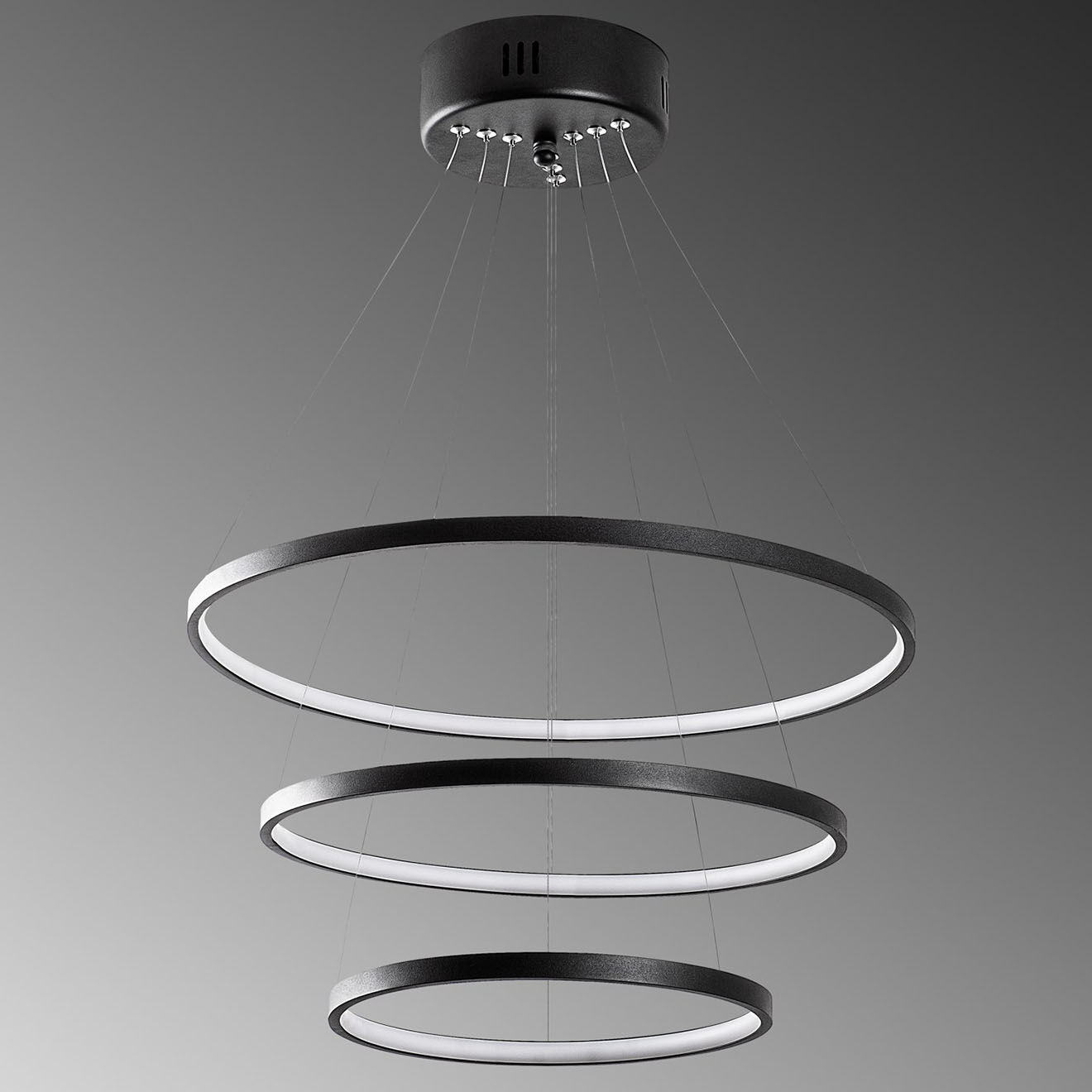 Opviq Suspension SIMIT noire - 50x80x50 cm