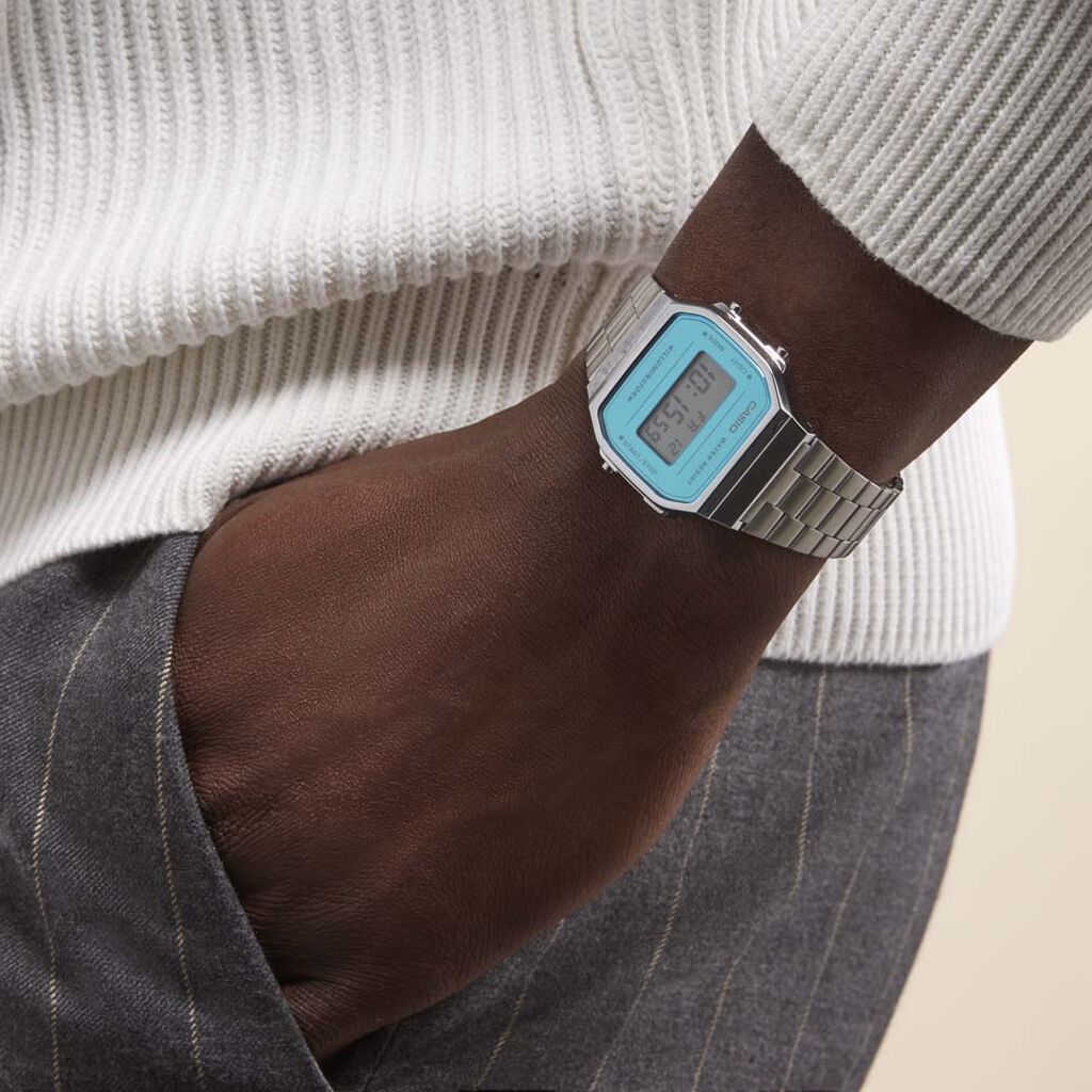 Montre Casio Collection Vintage Bleu
