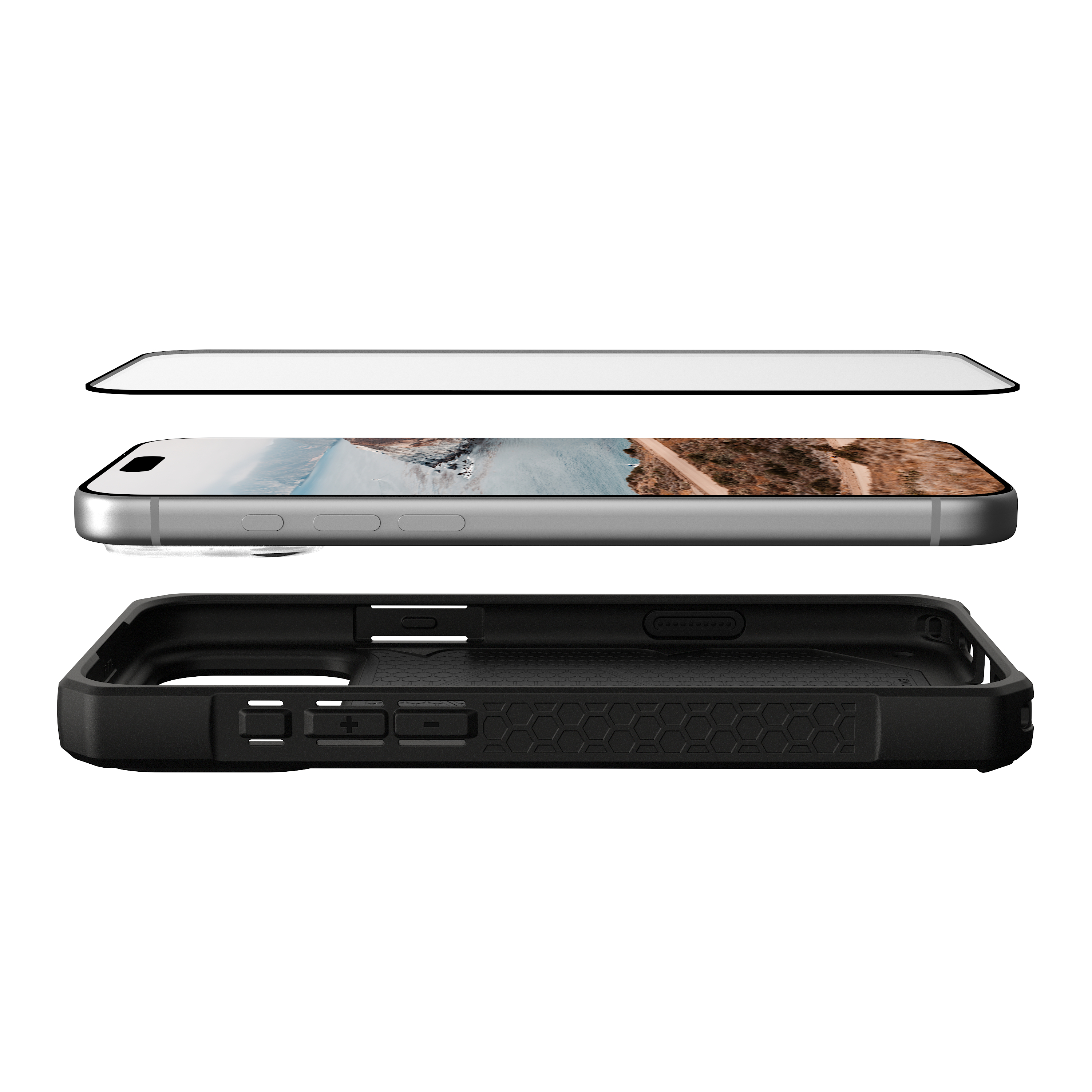 iPhone 17 Pro Max Glass Shield Panzer Glas Displayschutz Case Friendly (14438211VNA)