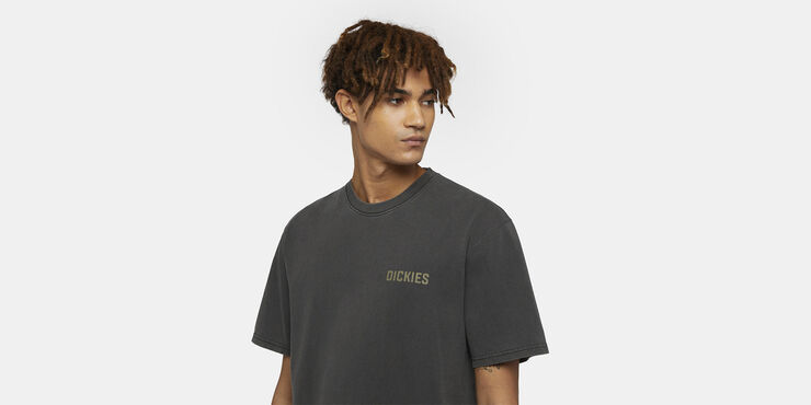 Dickies HIGH FLYING WORKWEAR TEE SS BLACK Black