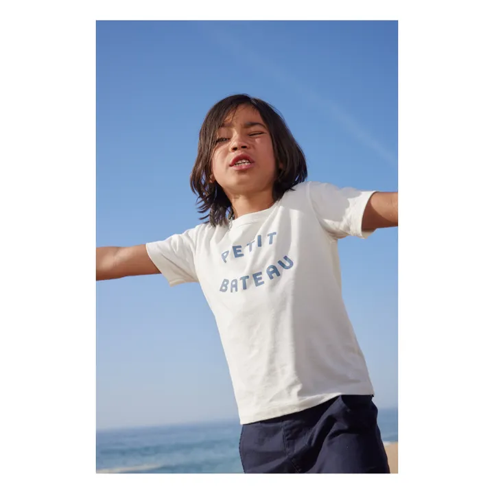 Petit Bateau T-shirt Makari | Ecru