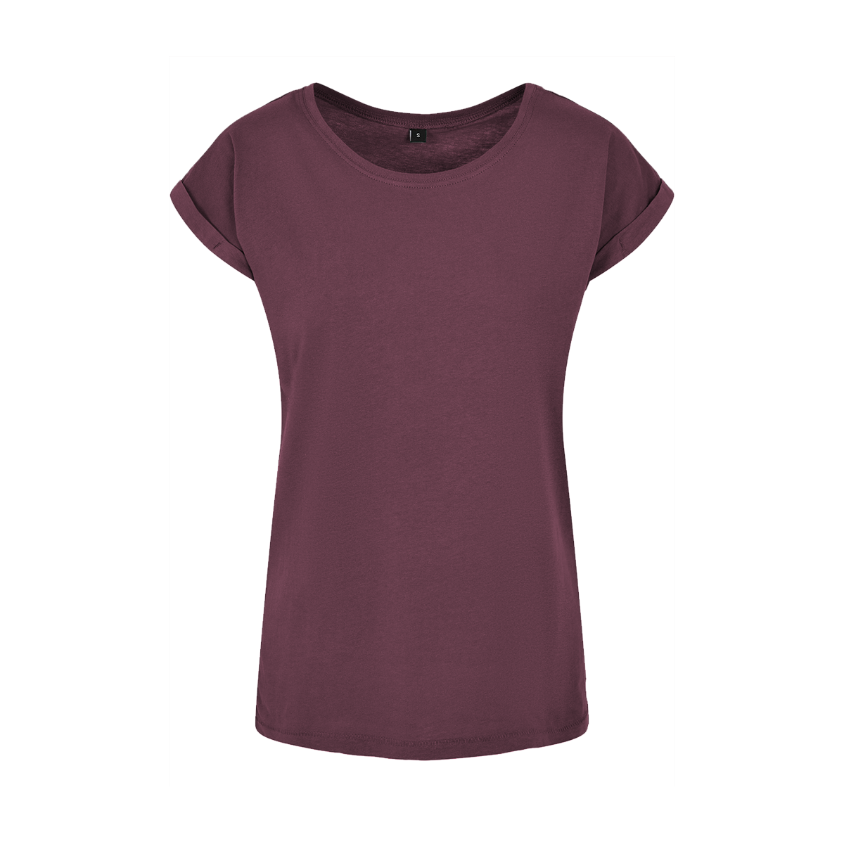 BUILD YOUR BRAND BY021 - T-shirt Femme Élégance Coton Léger