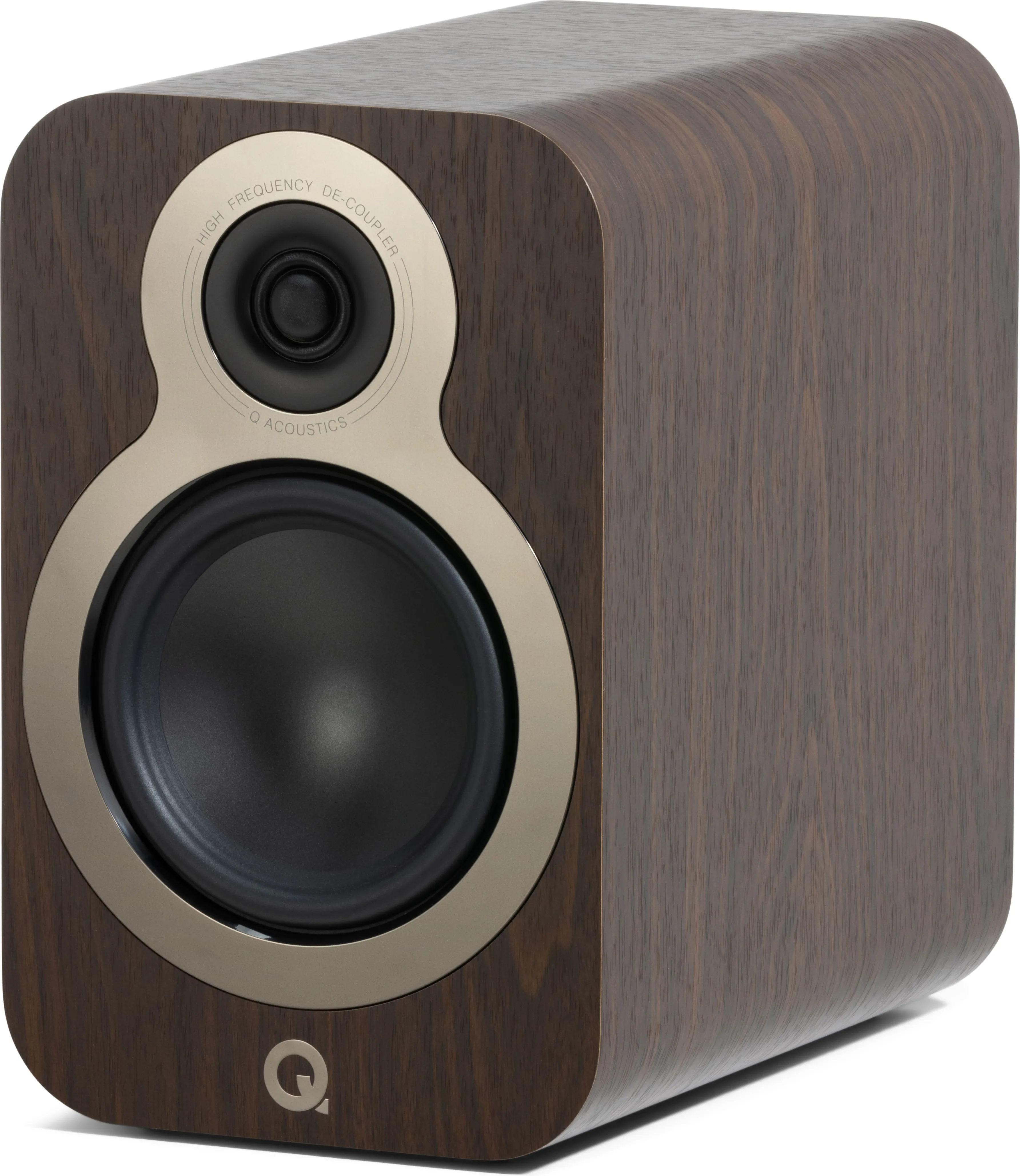 Q Acoustics 3020C Noyer (la paire) Enceintes bibliothèque