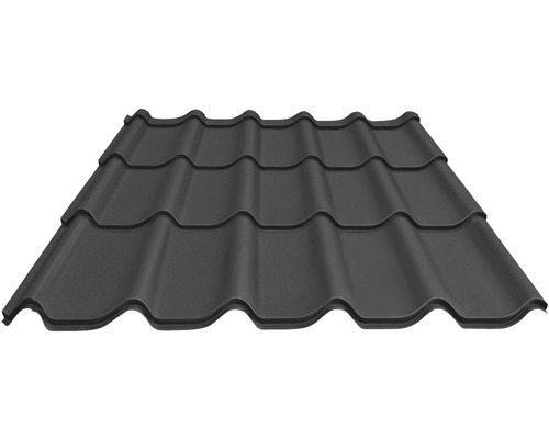 PRECIT metalen tegel antracietgrijs RAL 7016 2160 mm x 1170 mm x 0,5 mm