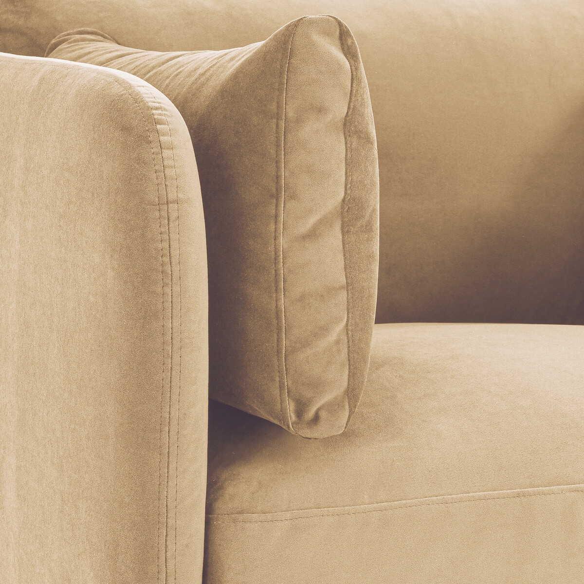 LA REDOUTE INTERIORS<br>Poltrona em veludo, Victor