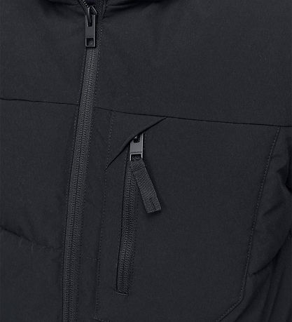 Jack & Jones Steppjacke - JJEOtto - Schwarz/Asphalt