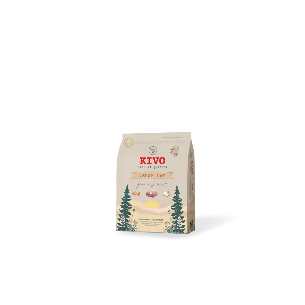 Kivo Verse Lam Graanvrij4 kg