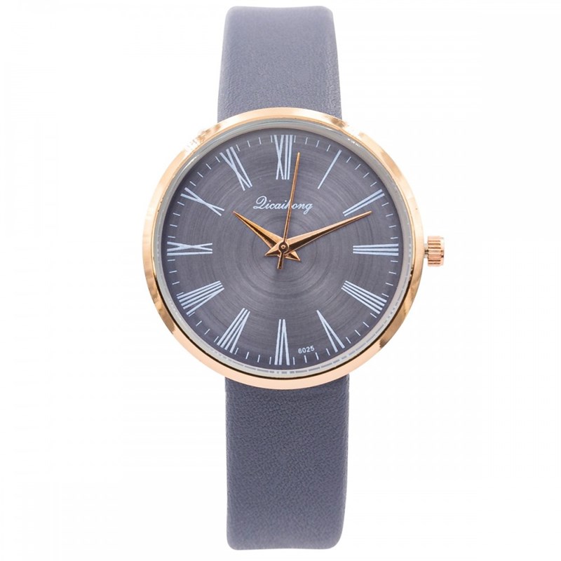 Montre Femme CHTIME bracelet Cuir Gris