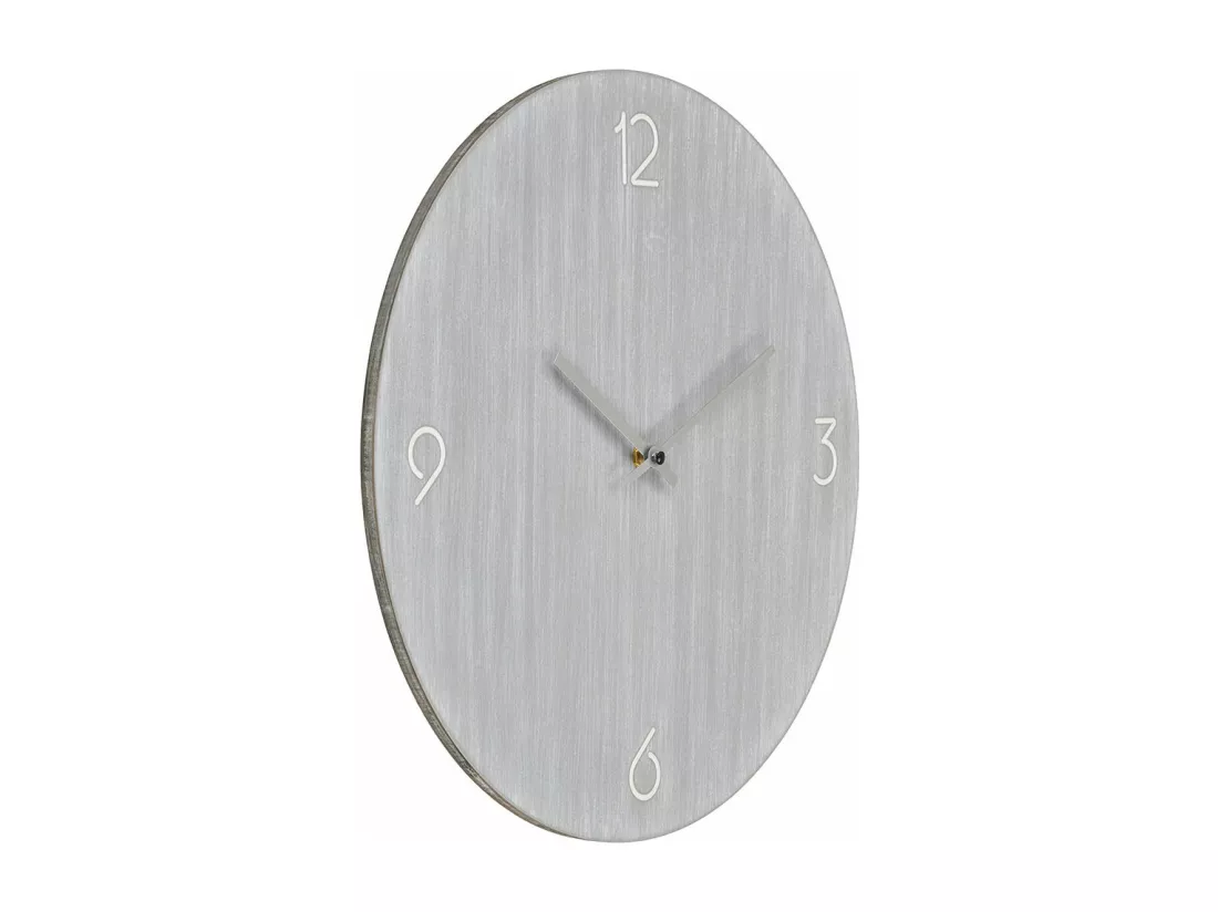 Ravenna horloge murale silencieuse Ø40cm gris clair.