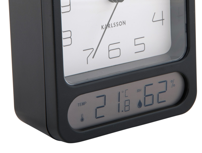 Alarm Clock Duo KA5954BK Black