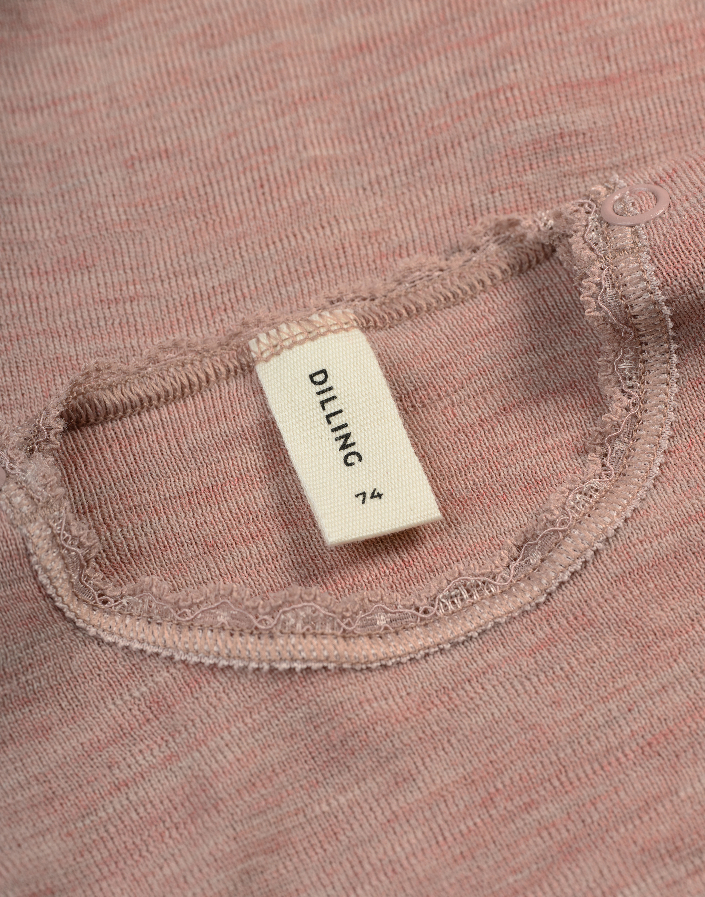 Romper met lange mouw van merinowol voor baby’s