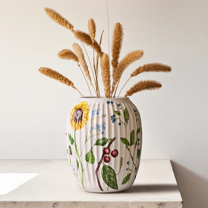 Kähler Design - Hammershøi Summer Vase, H 21 cm, symphony