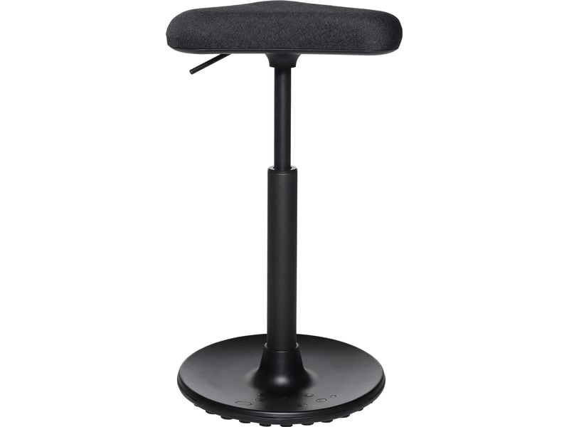 Topstar Hocker Sitness H1, Schwarz Sitz-/Stehhilfe für bewegliches und aktiv dynamisches Sitzen bzw. Stehen