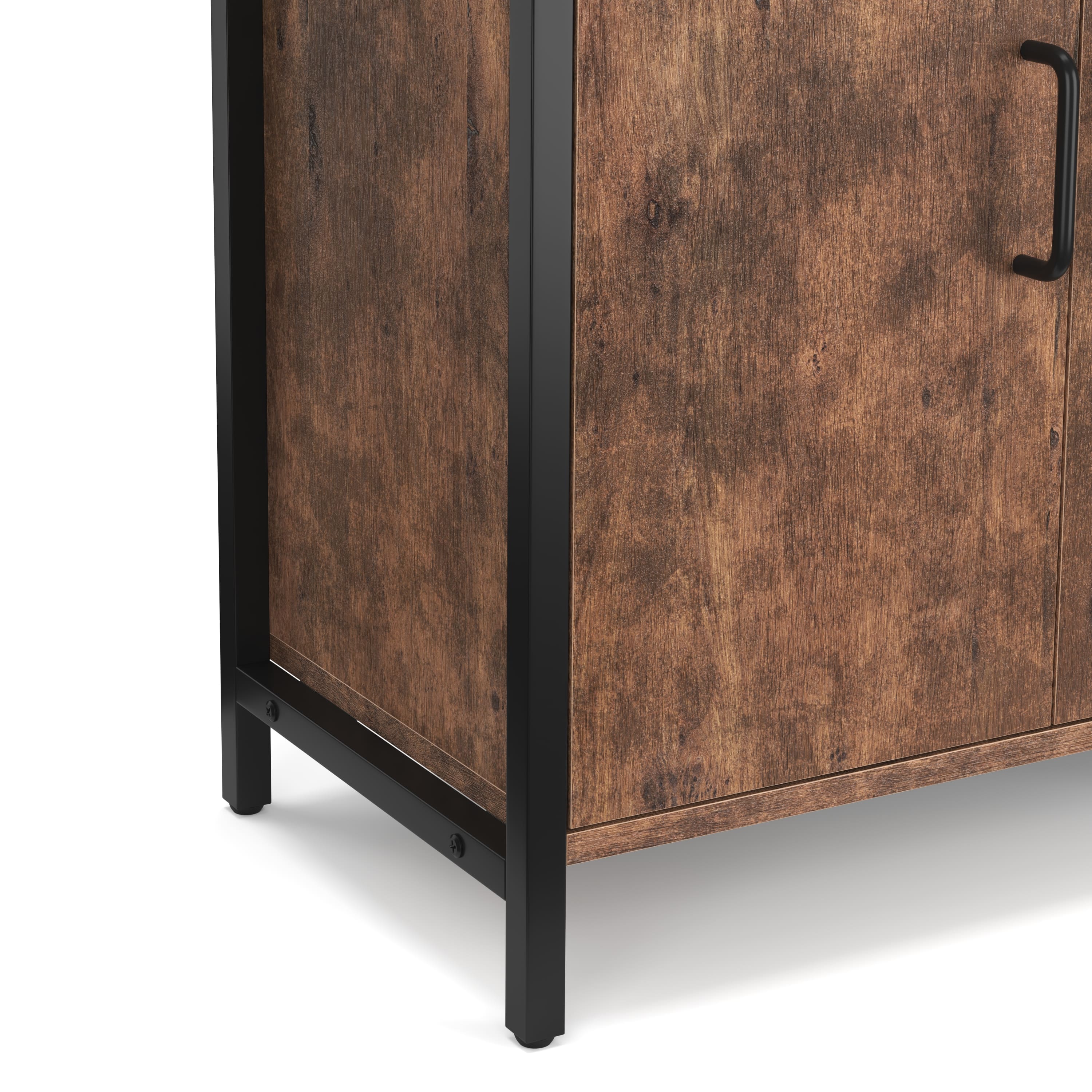 Wohnzimmerschrank Vintage BONITA 60 x 125 cm