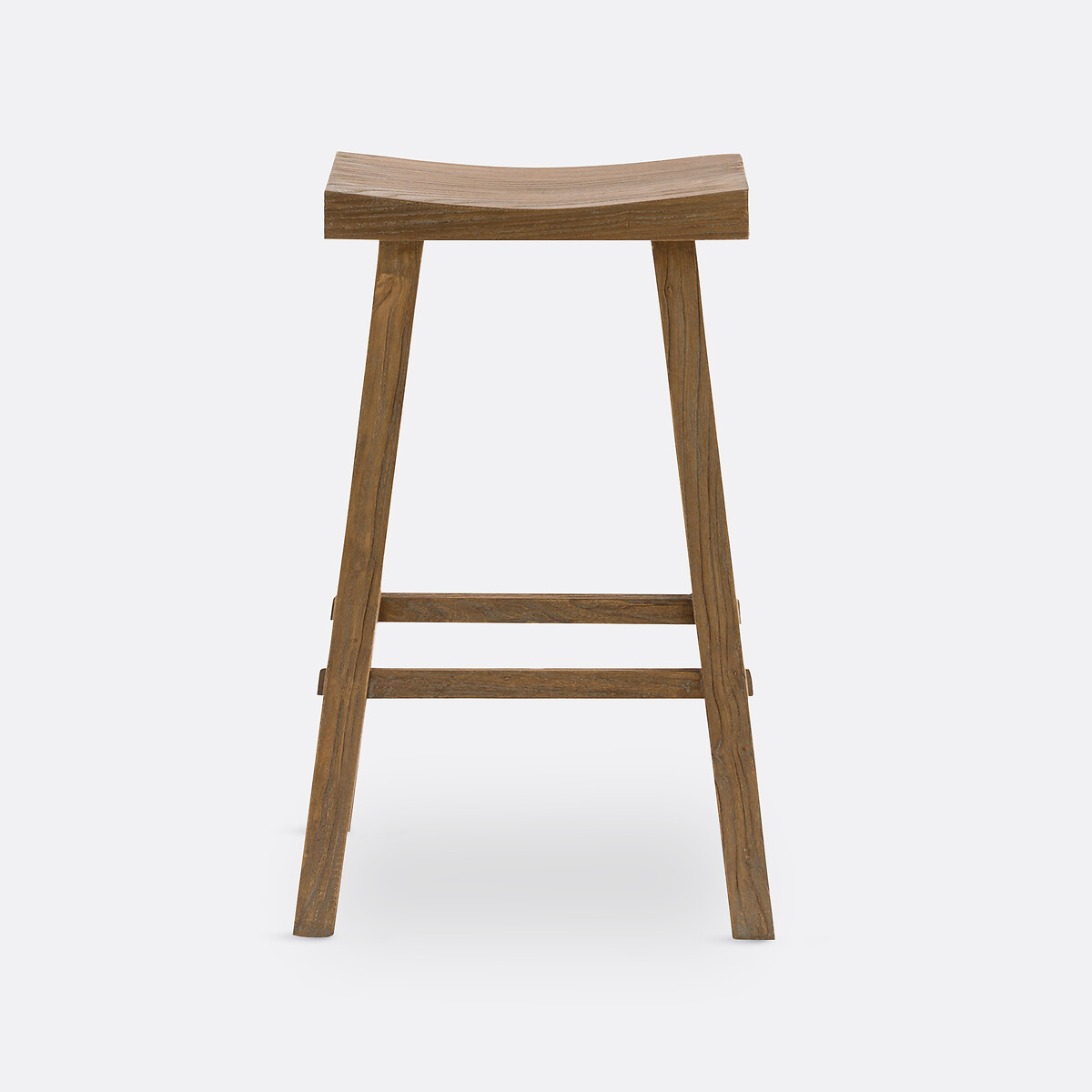 LA REDOUTE INTERIEURS<br>Banco alto em madeira de olmo Alt.75 cm, Asyo