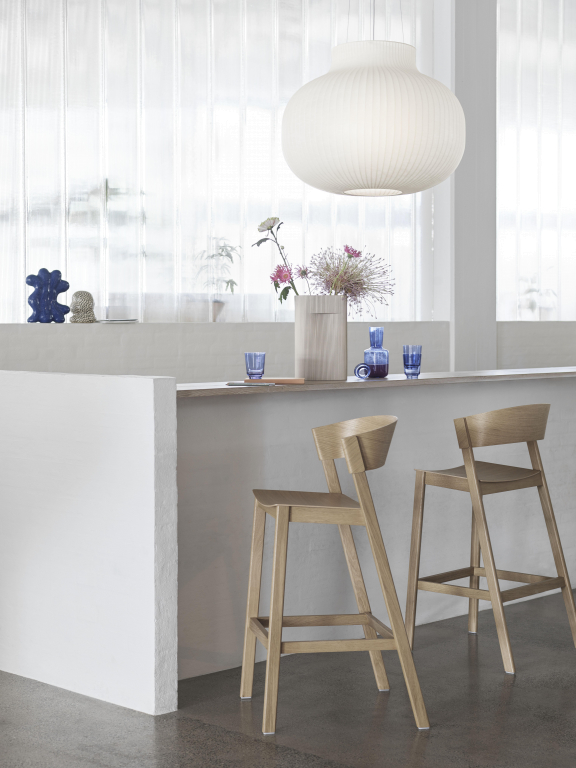 Muuto Cover barkruk 65cm Oak