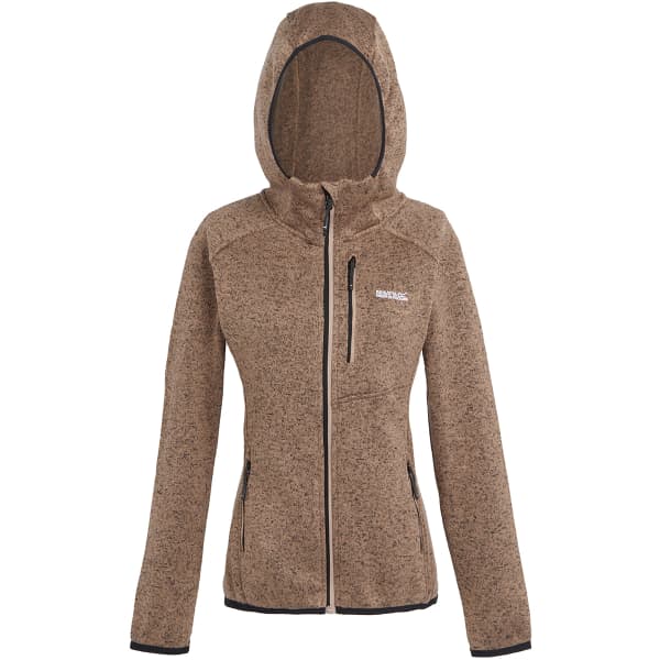 Veste polaire randonnée REGATTA HOODED NEWHILL W WARM TAUPE