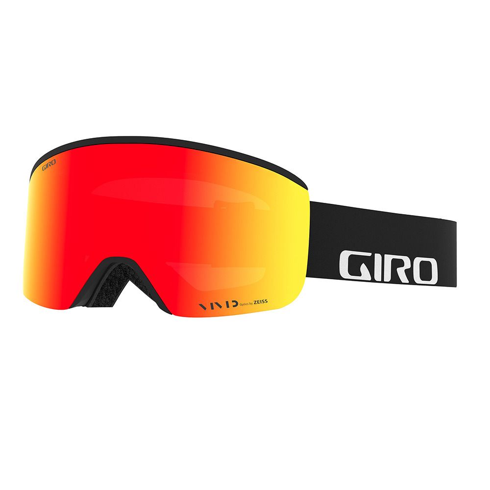 Giro AXIS - Masque ski black wordmark/vivid ember/viv inf