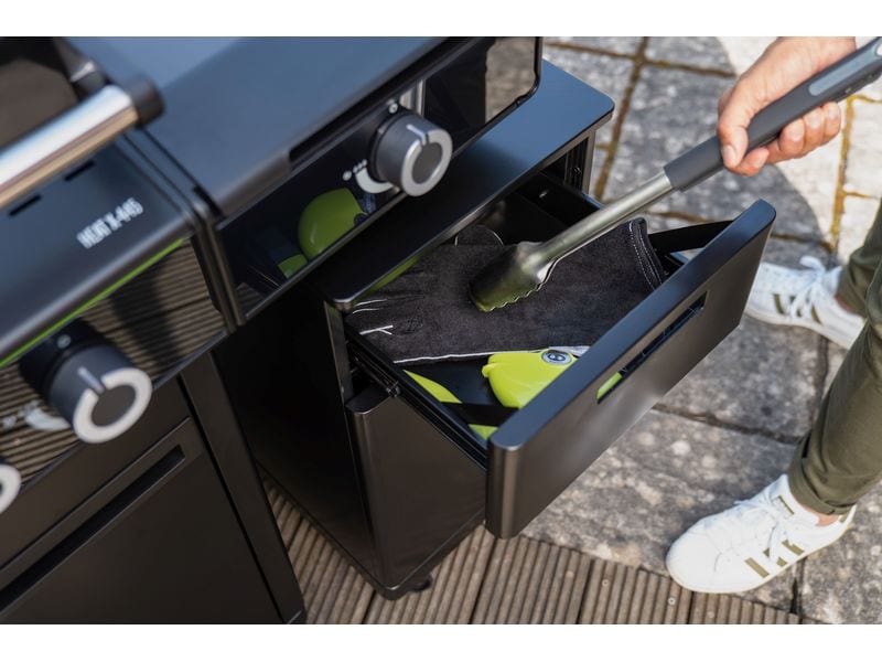 Outdoorchef Grillschrank mit Rollen Geeignet für die Kombination mit Heat Gasgrillstationen