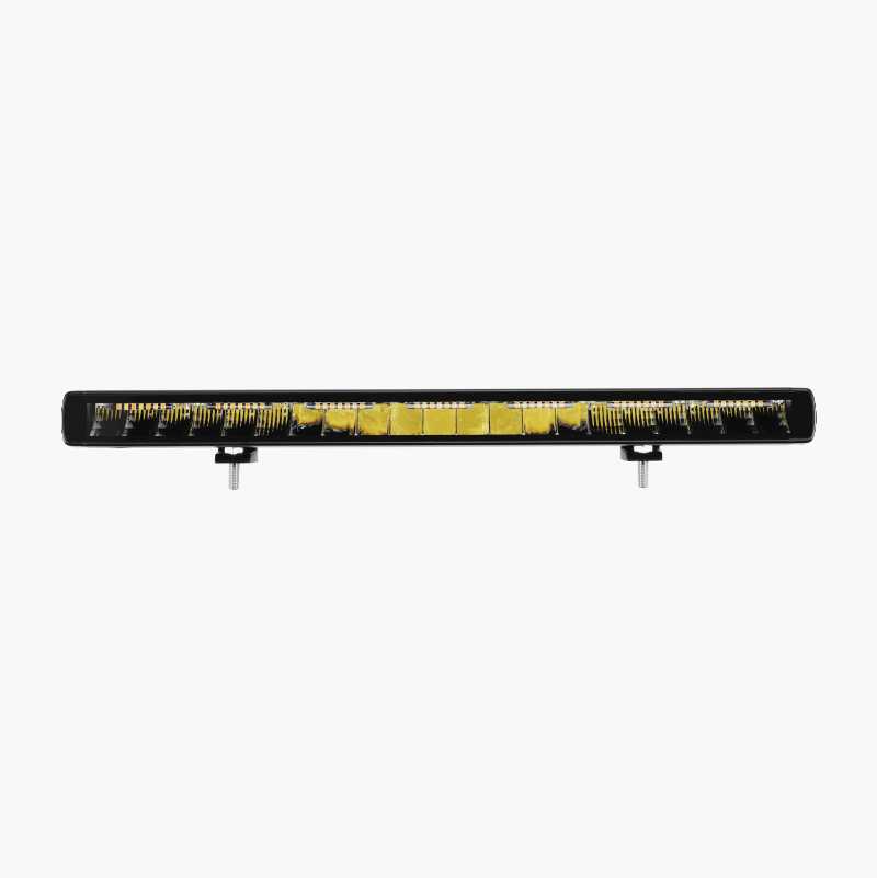 LED-lysrampe med blitslys, én rad, rett, 105 W