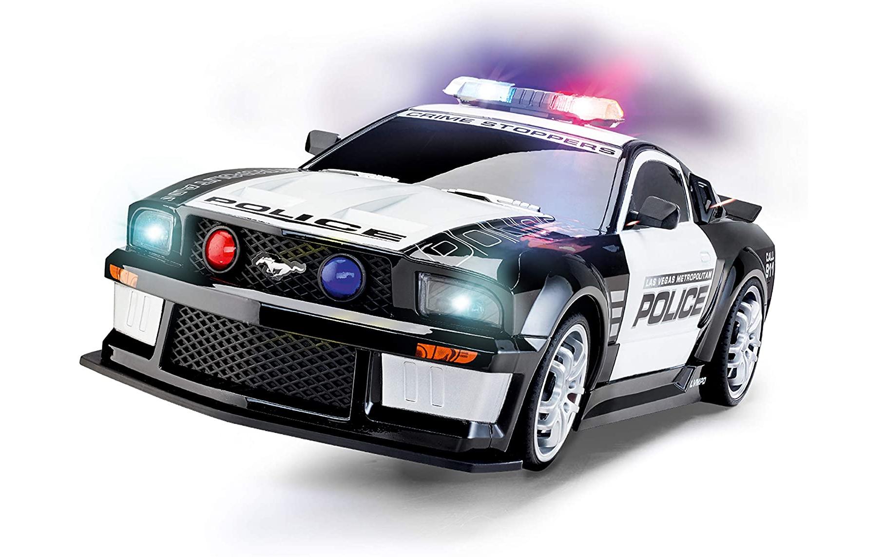 Auto Ford Mustang US Police 1:12US Police Ford Mustang mit LED Beleuchtung