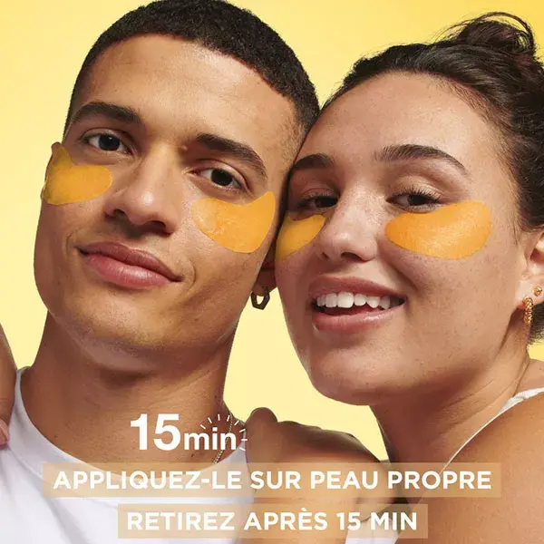 Máscara facial para olhos Garnier Vitamina C Radiance