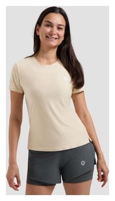 Maillot Manches Courtes De Running Rogelli Essential Rose Femme
