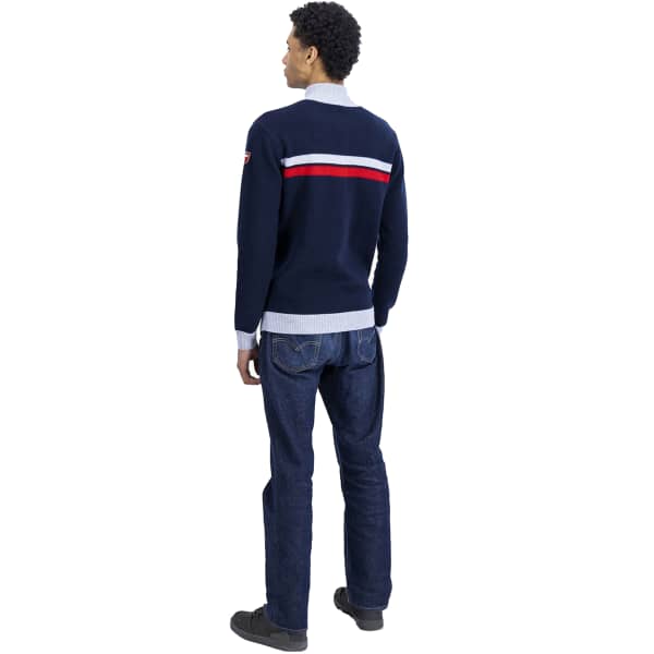 Pull SWIX BLIZZARD WARM SWEATER M DARK NAVY
