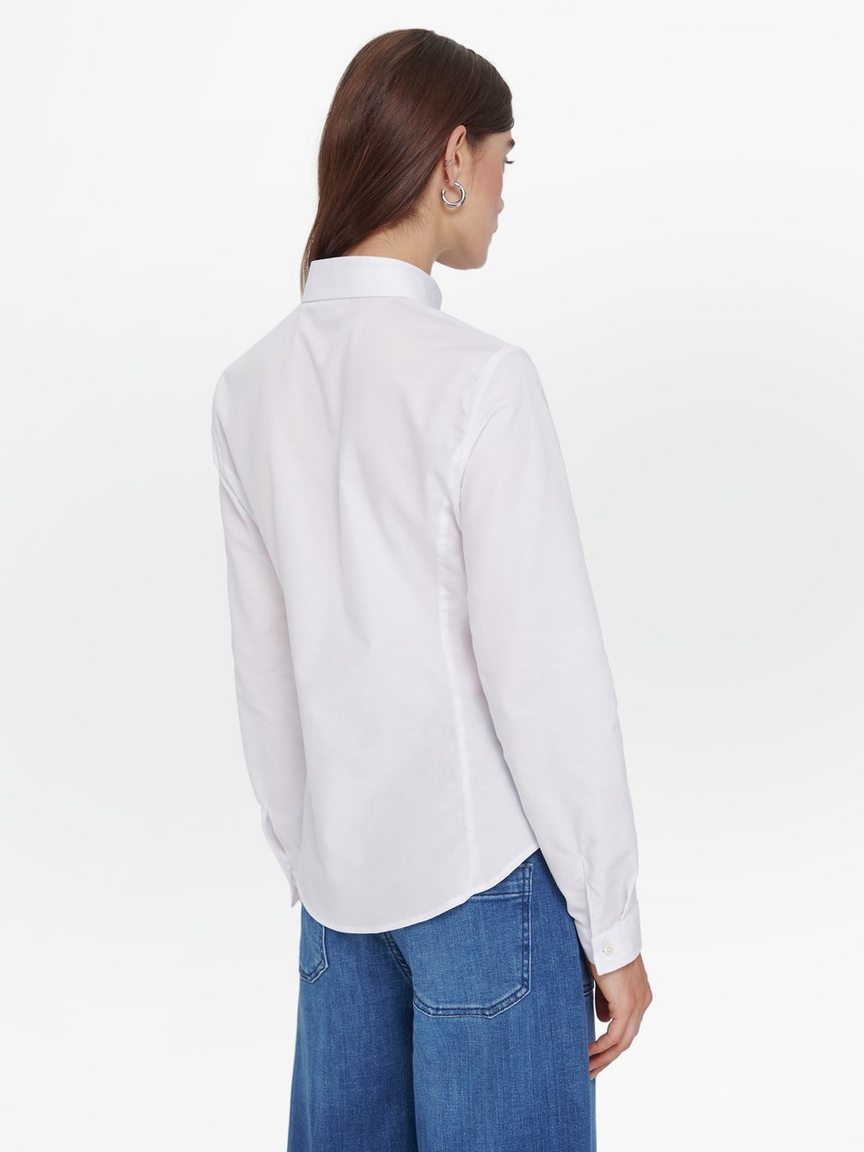 Bluse mit Stehkragen