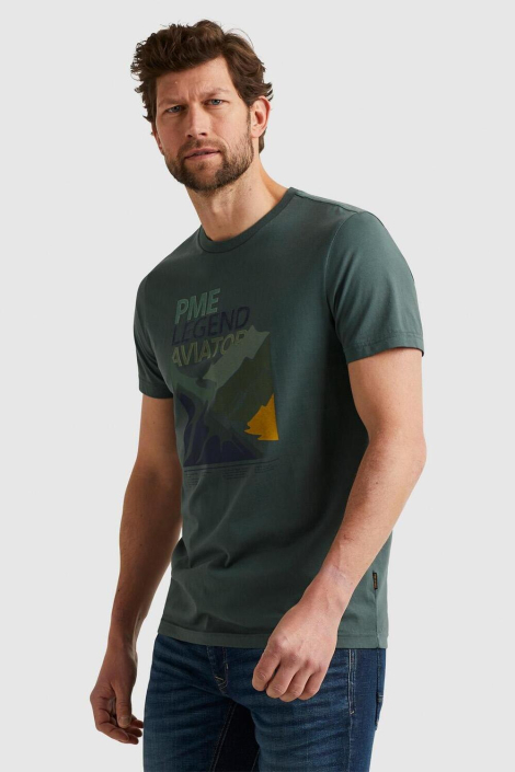 PME legend groene heren t-shirt