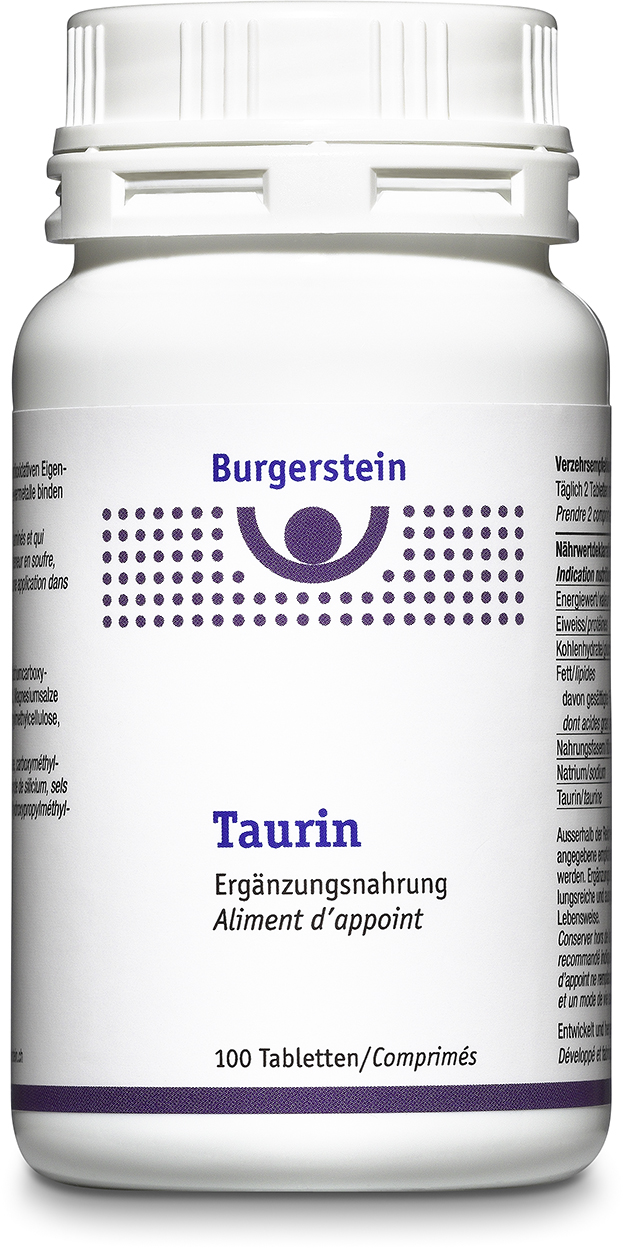 BURGERSTEIN Taurin Tabl 100 Stk