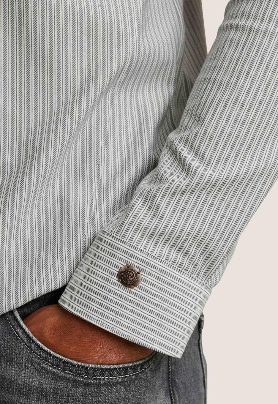 Cast Iron Twill Jersey Overhemd