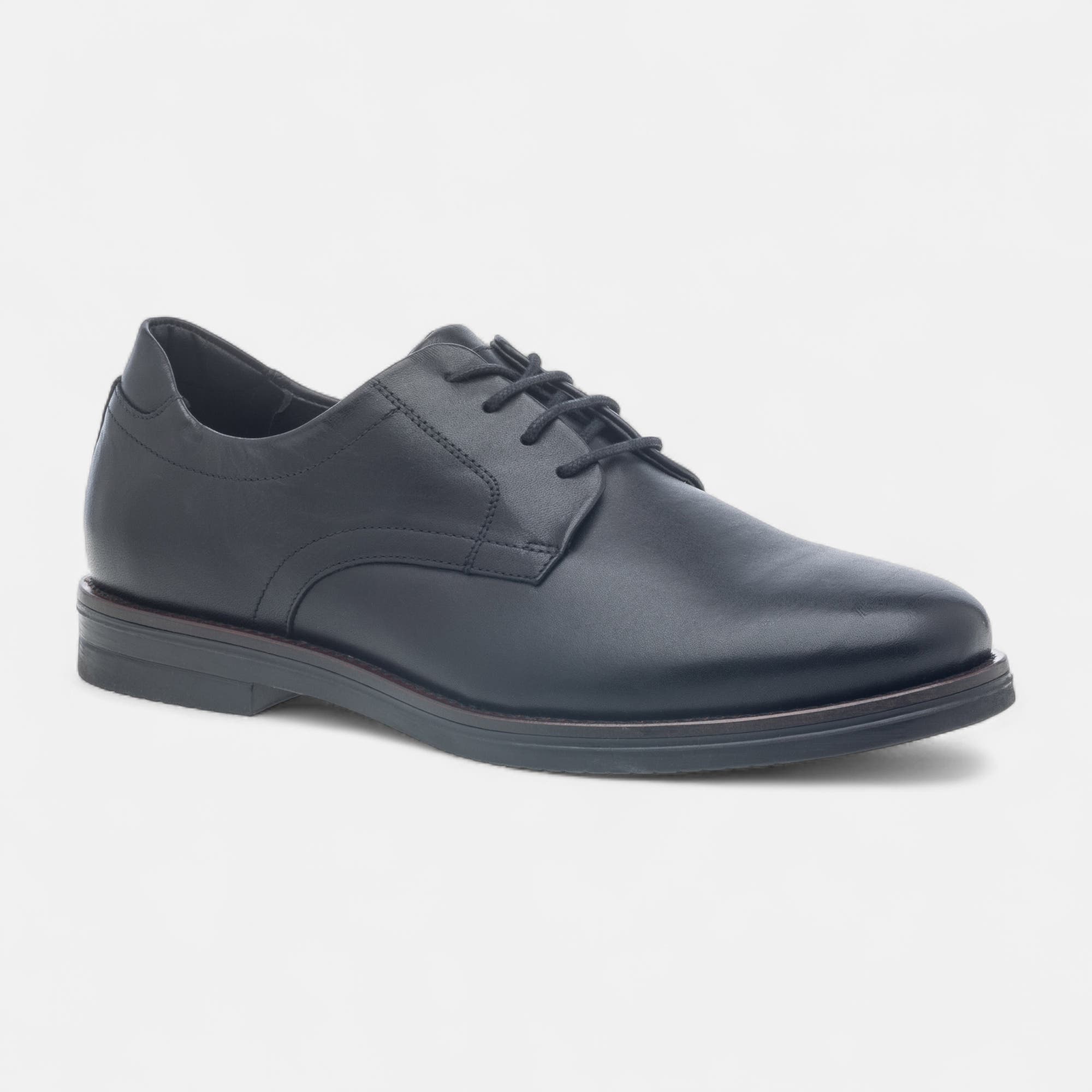Derbies Homme en cuir noir