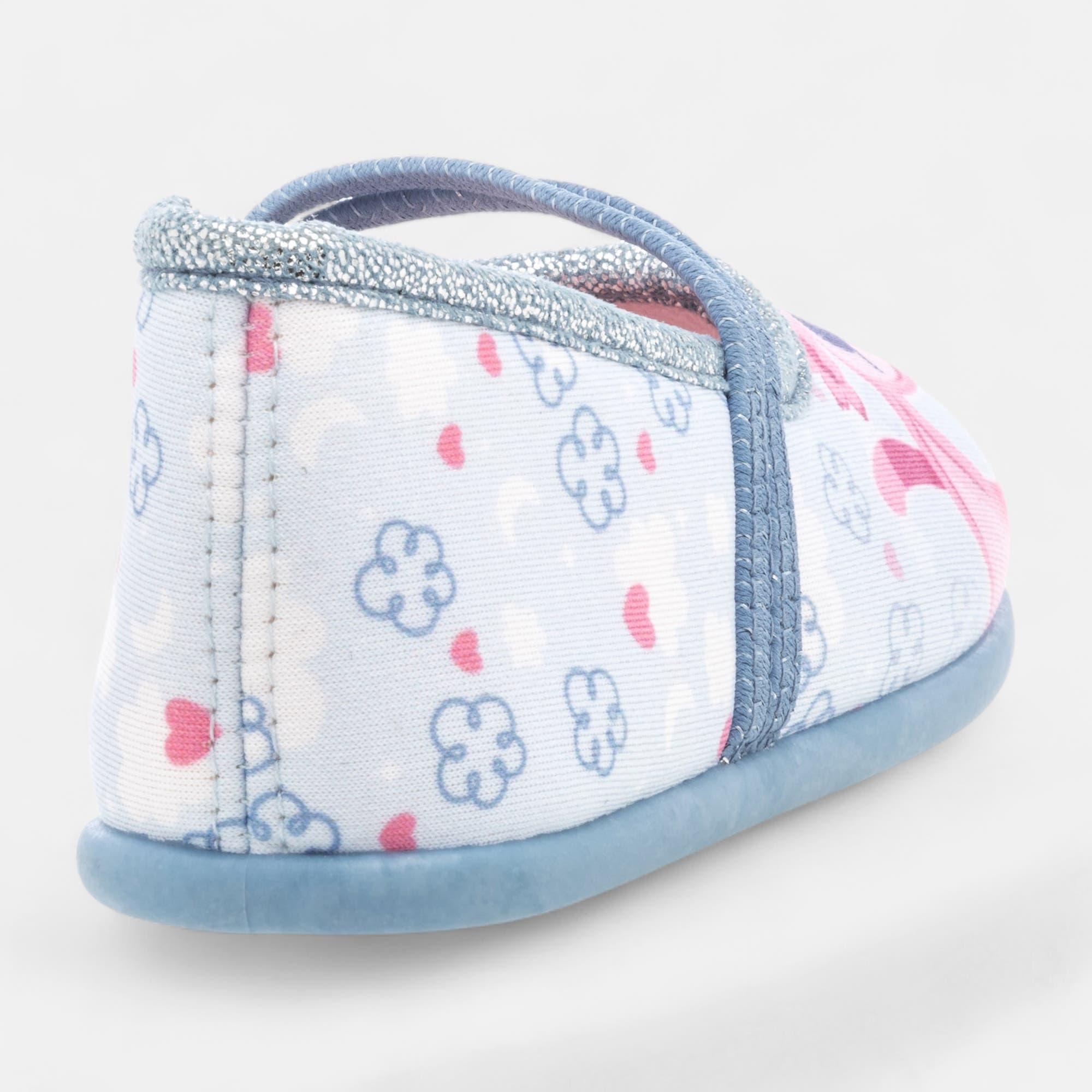 Chaussons ballerines Fille bleu