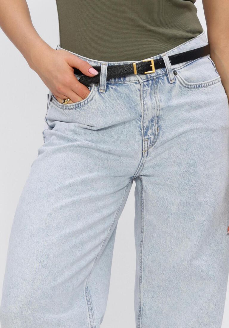 blauwe drykorn wide jeans flung